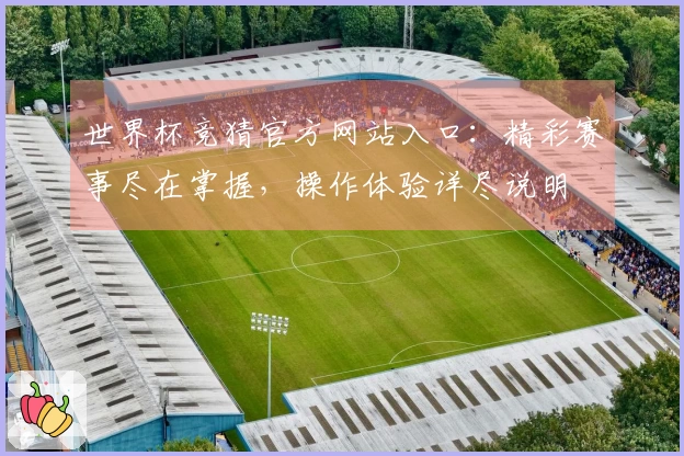 世界杯竞猜官方网站入口：精彩赛事尽在掌握，操作体验详尽说明